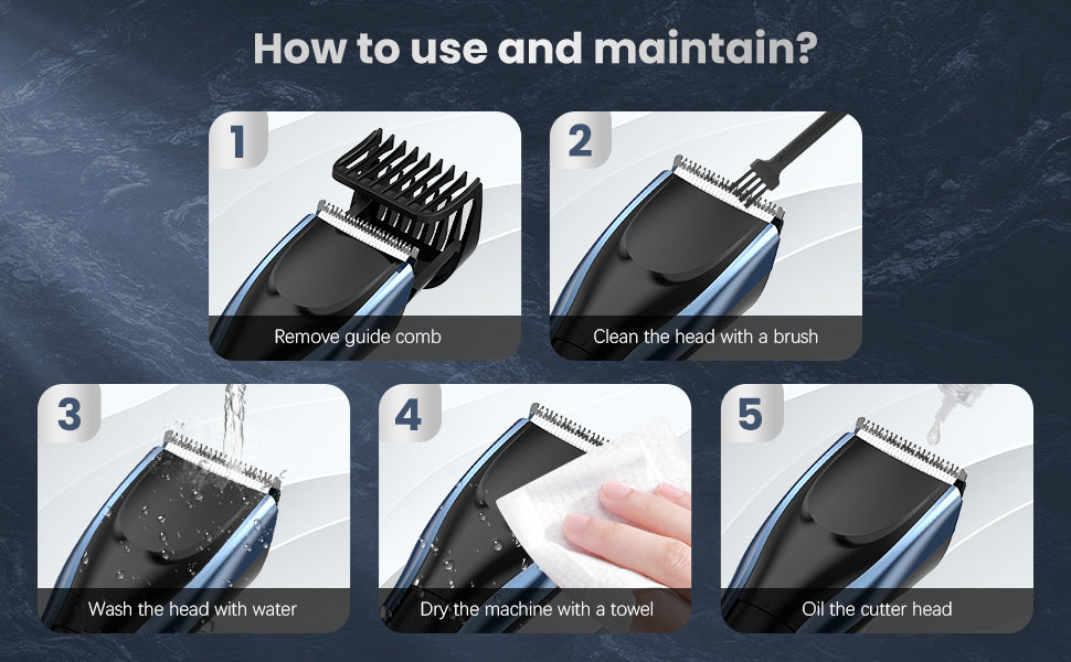 SEJOY Cordless Professional Hair Clippers Shaving Machine Men Trimmer Kit Men Cutting Machine Barber Electric shaver
