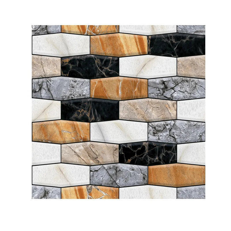 20PCS Self Adhesive Tile Wall Sticker Home Decor 3d pvc sticker Covers For Kitchen Cupboard Bathroom Waterproof Wallpaper