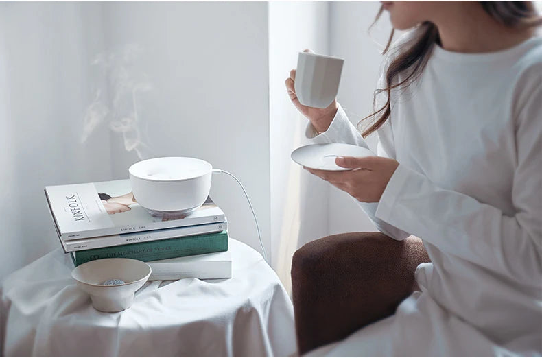 500ml USB Mini Air Humidifier with Aroma Diffuser