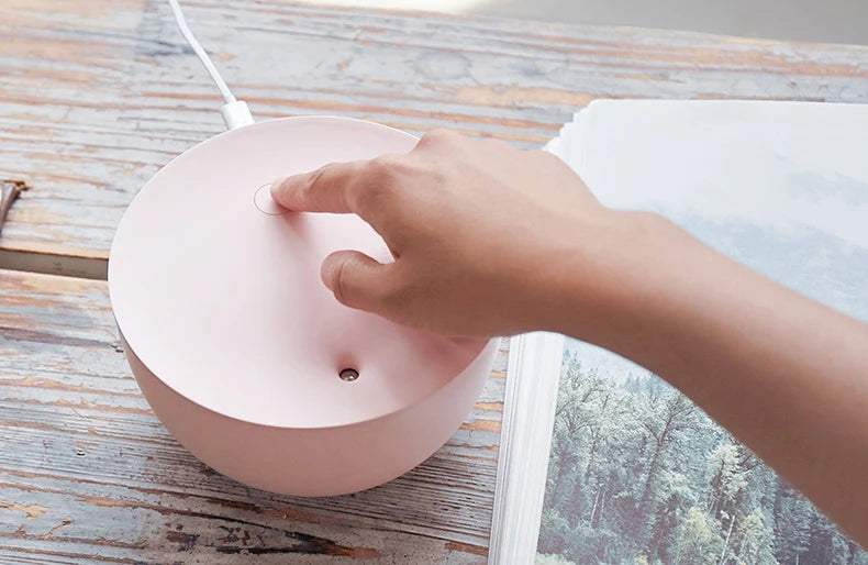 500ml USB Mini Air Humidifier with Aroma Diffuser