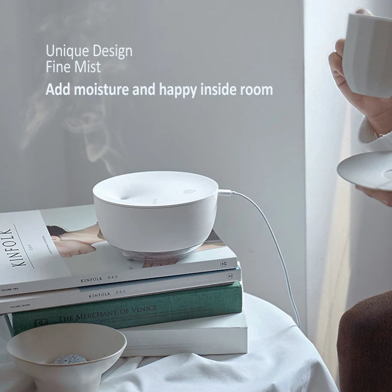 500ml USB Mini Air Humidifier with Aroma Diffuser