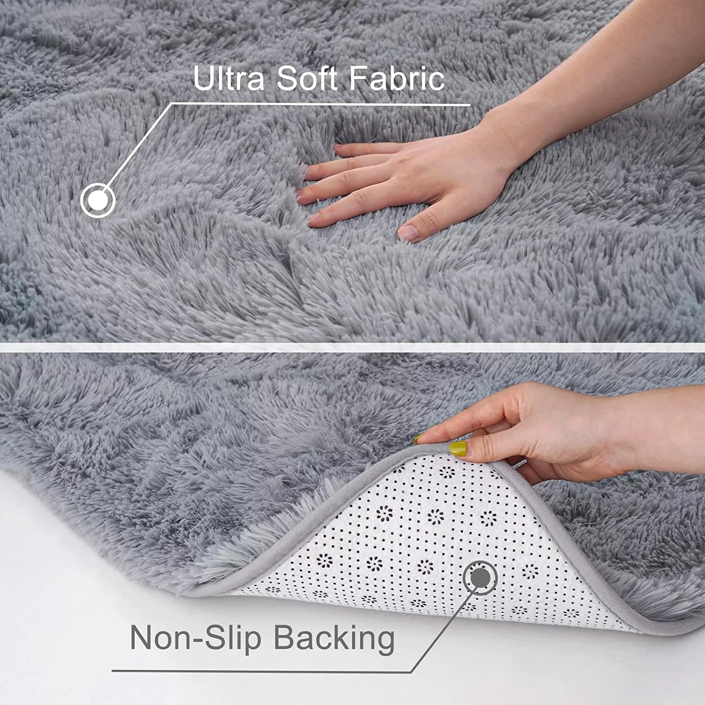 Plush Carpets Fluffy Ultra Soft Indoor Modern Area Rugs Living Room Play Mats For Children Bedroom Home Decor Nursery Rug