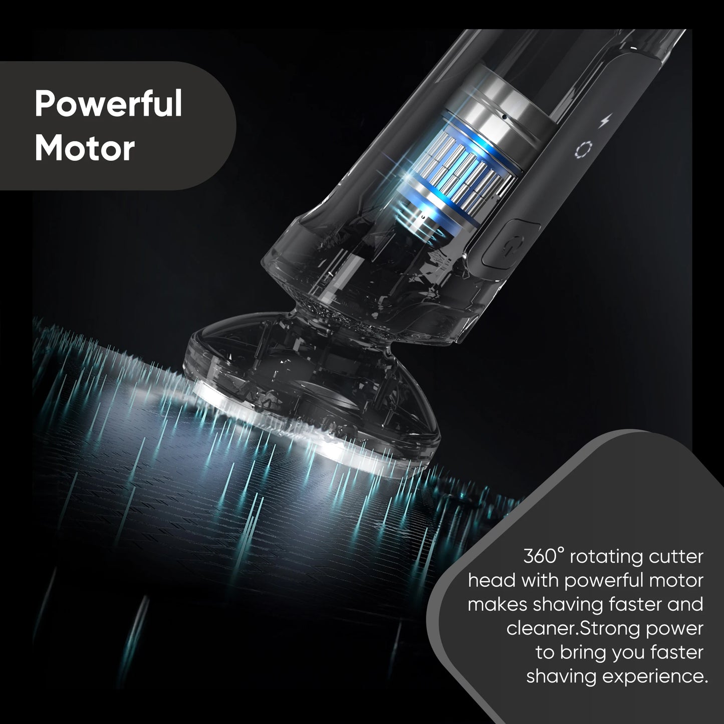 Sejoy 5 in 1 Men's Electric Razor for Men Nose Hair Trimmer Electric Hair Clipper Rechargeable with Beard Trimmer