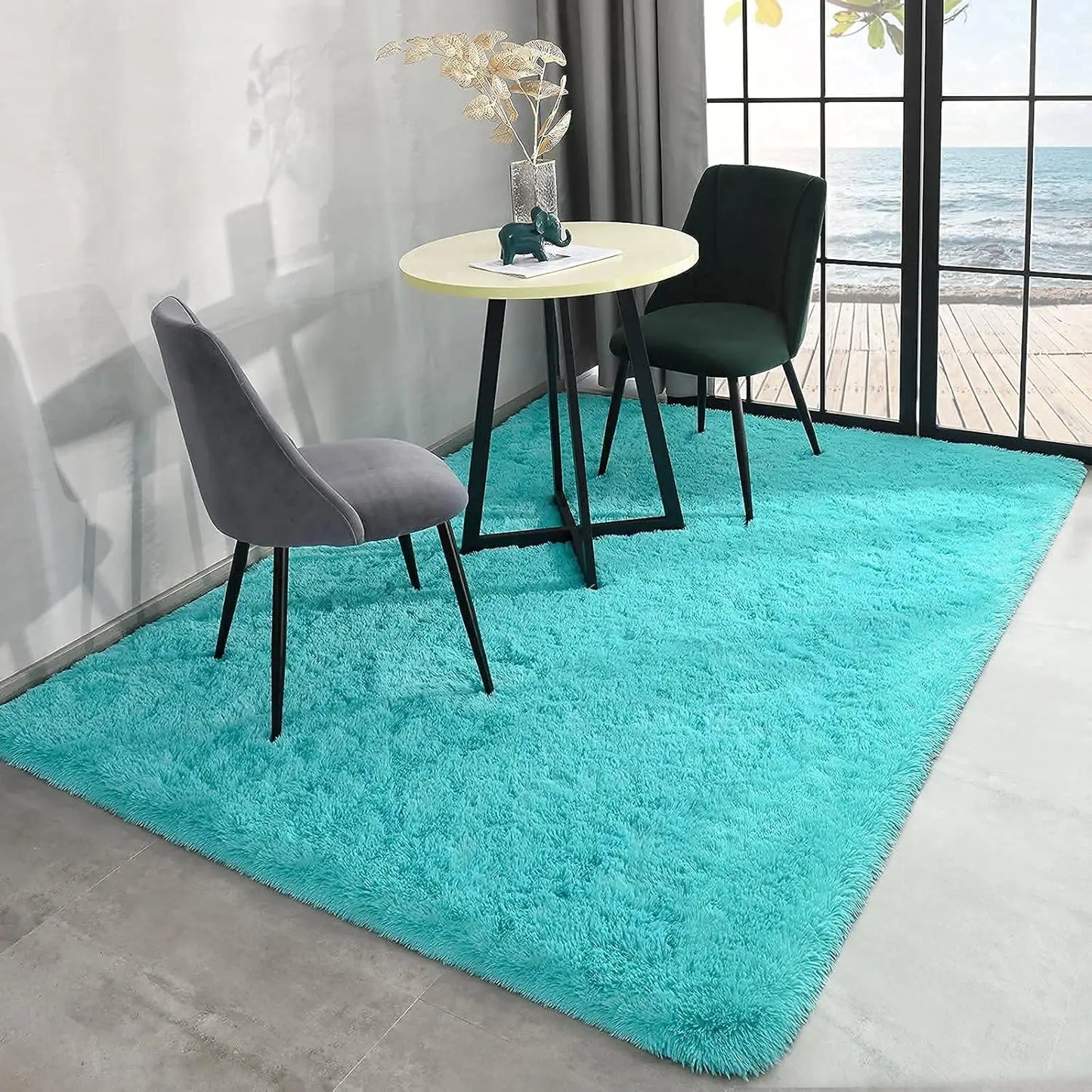 Plush Carpets Fluffy Ultra Soft Indoor Modern Area Rugs Living Room Play Mats For Children Bedroom Home Decor Nursery Rug