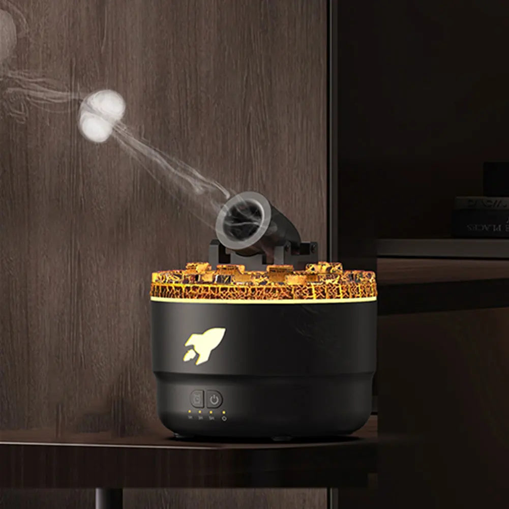 Cannon Blast Aroma Humidifier Aroma Diffuser Cannon Blast Turret Aromatherapy Humidifier Air Humidifier for Home Office Bedroom