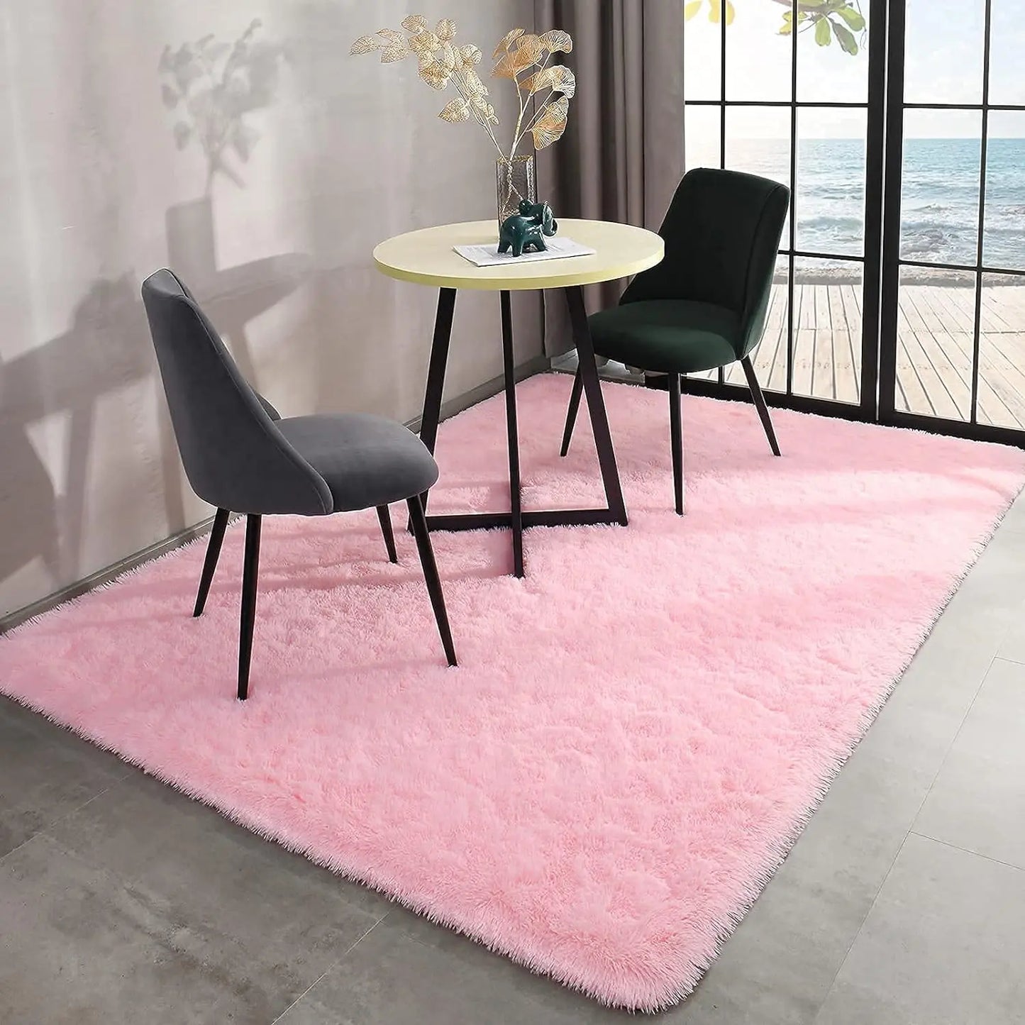 Plush Carpets Fluffy Ultra Soft Indoor Modern Area Rugs Living Room Play Mats For Children Bedroom Home Decor Nursery Rug