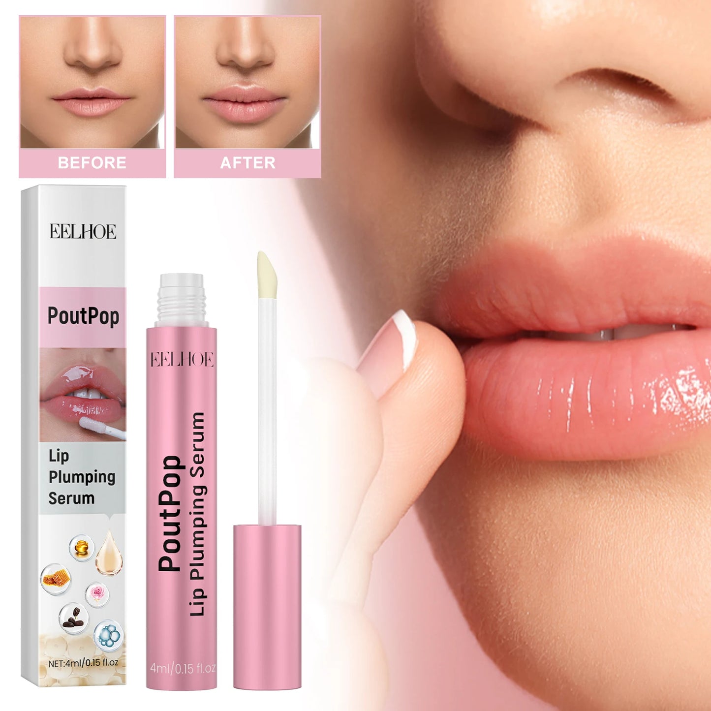 Lip Enriching Essence Plump Lip Essence Reduce Dry And Cracked Lips Fade Lip Wrinkles Moisturize Nourish Lip Care Product