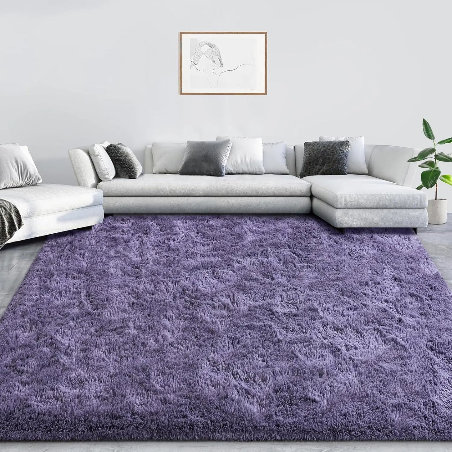 Plush Carpets Fluffy Ultra Soft Indoor Modern Area Rugs Living Room Play Mats For Children Bedroom Home Decor Nursery Rug