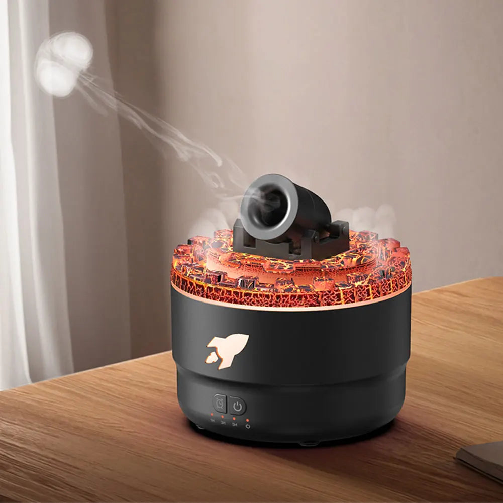Cannon Blast Aroma Humidifier Aroma Diffuser Cannon Blast Turret Aromatherapy Humidifier Air Humidifier for Home Office Bedroom