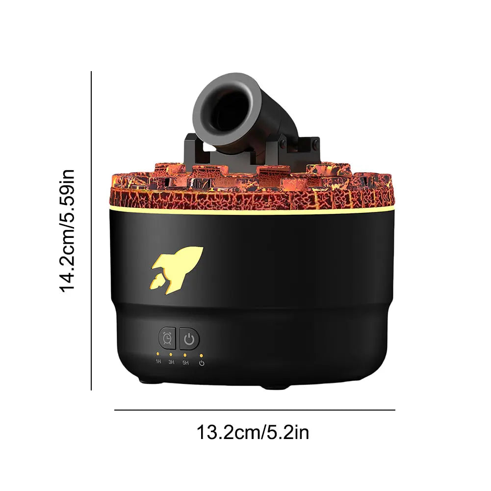Cannon Blast Aroma Humidifier Aroma Diffuser Cannon Blast Turret Aromatherapy Humidifier Air Humidifier for Home Office Bedroom