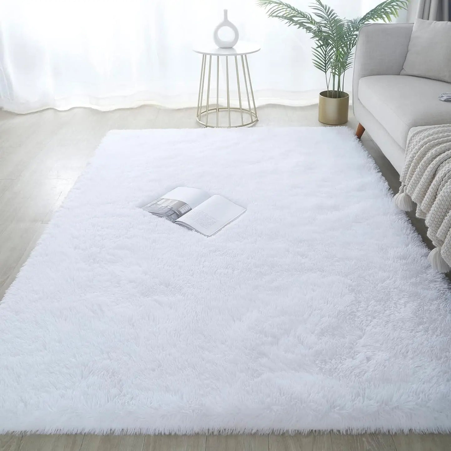 Plush Carpets Fluffy Ultra Soft Indoor Modern Area Rugs Living Room Play Mats For Children Bedroom Home Decor Nursery Rug