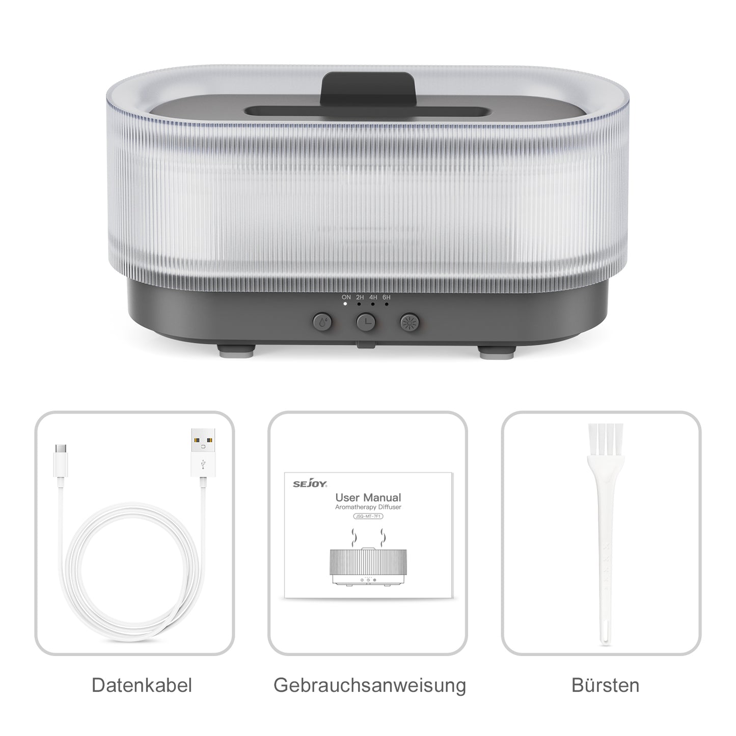 SEJOY Humidifier Aroma Diffuser Humidifier Ultrasonic Essential Oil Aromatherapy