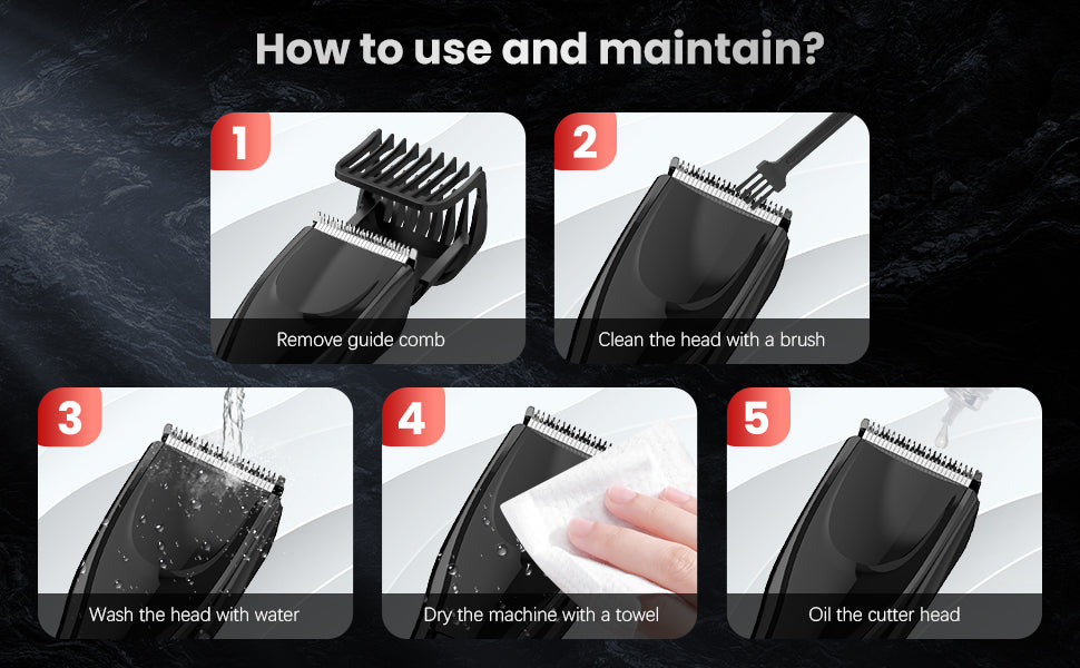 SEJOY Cordless Professional Hair Clippers Shaving Machine Men Trimmer Kit Men Cutting Machine Barber Electric shaver