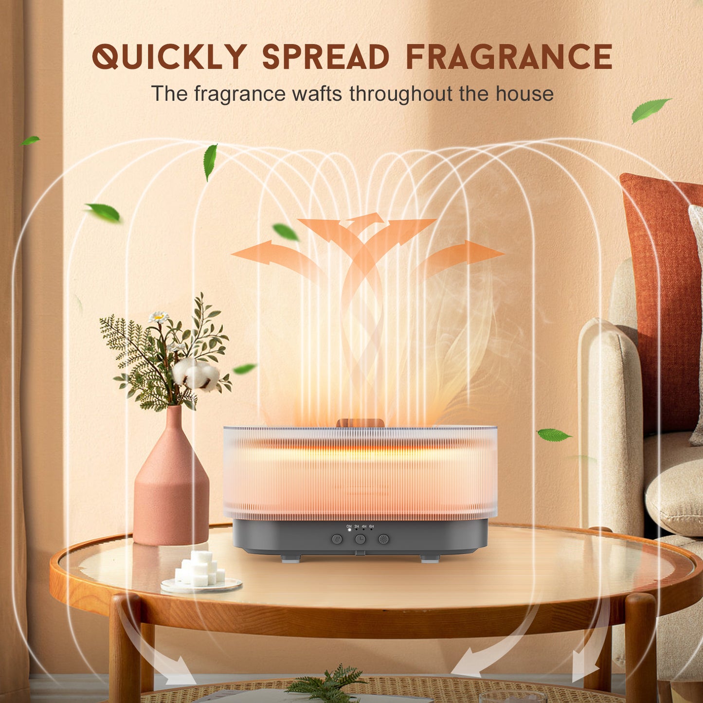 SEJOY Humidifier Aroma Diffuser Humidifier Ultrasonic Essential Oil Aromatherapy