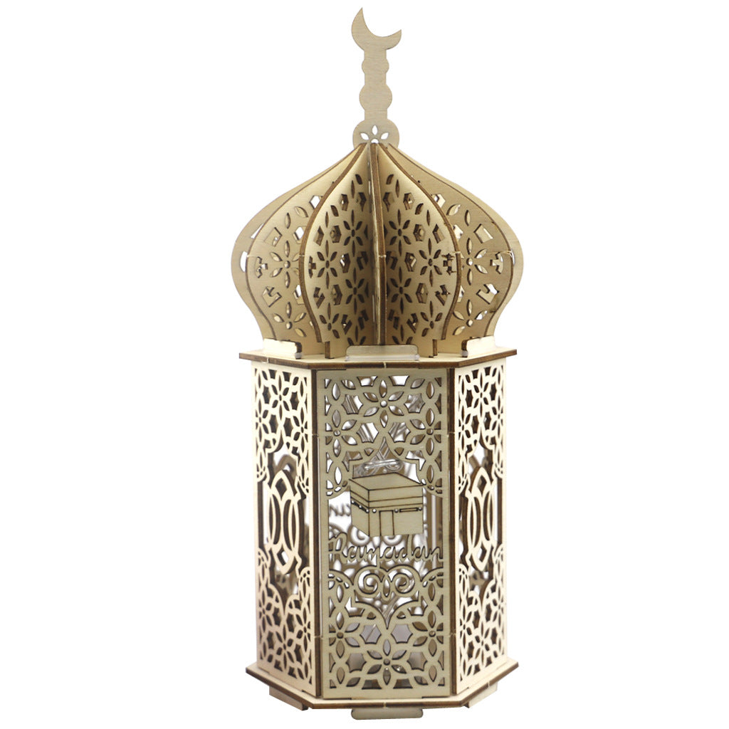 Ramadan Festival Decorative Eooden Crafts Ornament