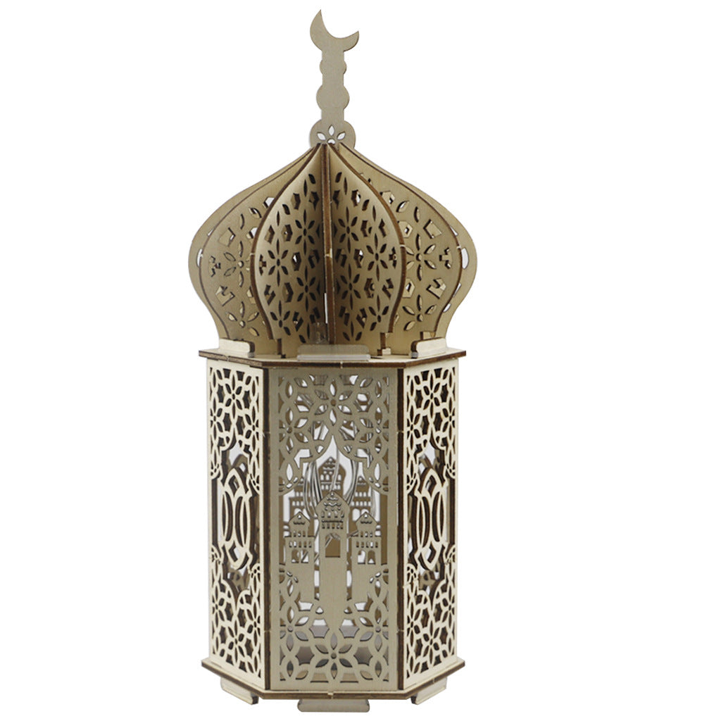 Ramadan Festival Decorative Eooden Crafts Ornament