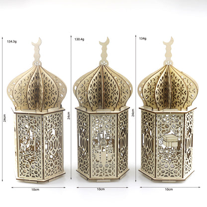 Ramadan Festival Decorative Eooden Crafts Ornament