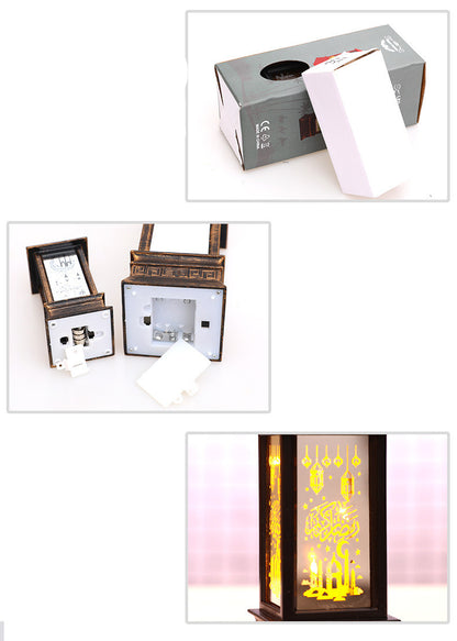 LED Wind Lantern Eid Mubarak Gift
