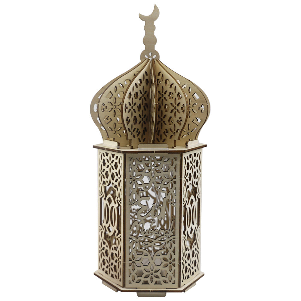 Ramadan Festival Decorative Eooden Crafts Ornament