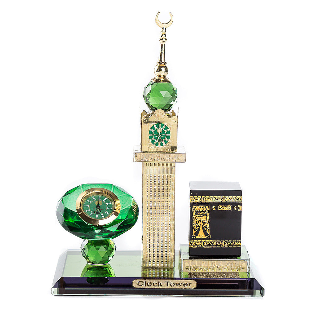 Clock Kaaba Three-Piece Set Gifts