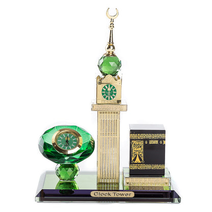 Clock Kaaba Three-Piece Set Gifts