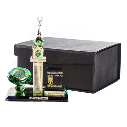 Clock Kaaba Three-Piece Set Gifts