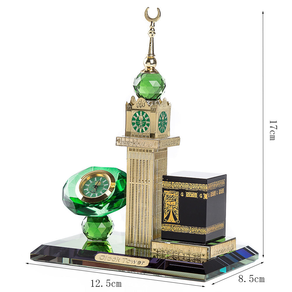 Clock Kaaba Three-Piece Set Gifts
