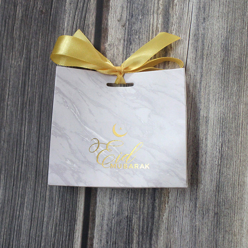 Marbled Sugar Box Eid Gift Bag