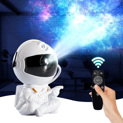 Astronaut Projector Starry Nebula LED Night Lamp with Remote Control for Birthday Decoration