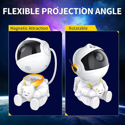 Astronaut Projector Starry Nebula LED Night Lamp with Remote Control for Birthday Decoration